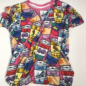 Parkbound Disney Princess Starbucks Coffee shirt